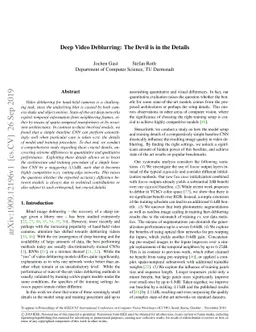 Deep Video Deblurring: The Devil is in the Details