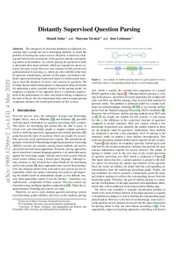 Distantly Supervised Question Parsing