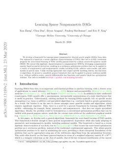 Learning Sparse Nonparametric DAGs