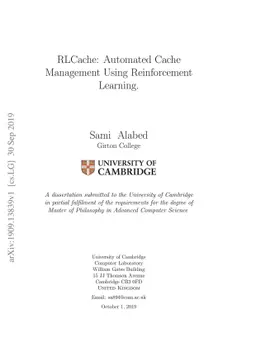 RLCache: Automated Cache Management Using Reinforcement Learning
