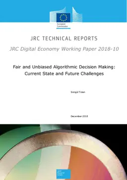 Fair and Unbiased Algorithmic Decision Making: Current State and Future
  Challenges