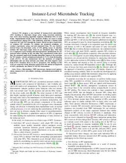 Instance-Level Microtubule Tracking