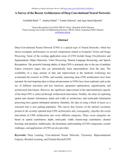 A Survey of the Recent Architectures of Deep Convolutional Neural
  Networks