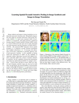 Learning Spatial Pyramid Attentive Pooling in Image Synthesis and
  Image-to-Image Translation