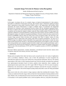 Semantic Image Networks for Human Action Recognition