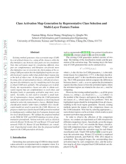 Class Activation Map Generation by Representative Class Selection and
  Multi-Layer Feature Fusion
