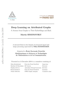 Deep Learning on Attributed Graphs: A Journey from Graphs to Their
  Embeddings and Back