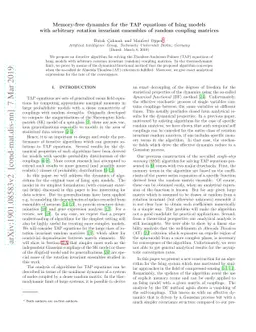 Memory-free dynamics for the TAP equations of Ising models with
  arbitrary rotation invariant ensembles of random coupling matrices