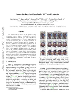 Improving Face Anti-Spoofing by 3D Virtual Synthesis
