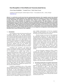Face Recognition: A Novel Multi-Level Taxonomy based Survey