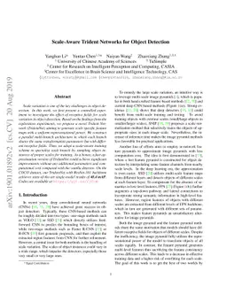 Scale-Aware Trident Networks for Object Detection