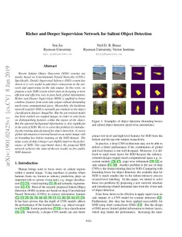 Richer and Deeper Supervision Network for Salient Object Detection