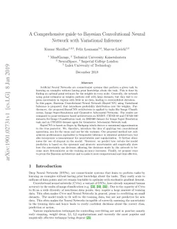 A Comprehensive guide to Bayesian Convolutional Neural Network with
  Variational Inference