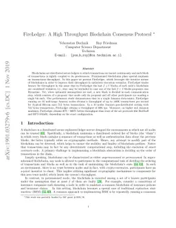 FireLedger: A High Throughput Blockchain Consensus Protocol