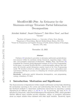 MAXENT3D_PID: An Estimator for the Maximum-entropy Trivariate Partial
  Information Decomposition