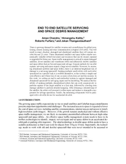 End to End Satellite Servicing and Space Debris Management