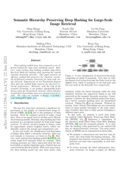 Semantic Hierarchy Preserving Deep Hashing for Large-scale Image
  Retrieval