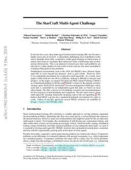 The StarCraft Multi-Agent Challenge