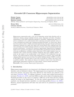 Extended 2D Consensus Hippocampus Segmentation