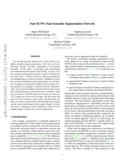 Fast-SCNN: Fast Semantic Segmentation Network