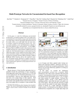 Multi-Prototype Networks for Unconstrained Set-based Face Recognition