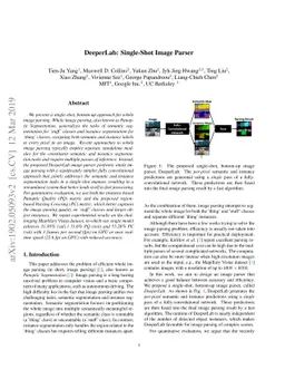 DeeperLab: Single-Shot Image Parser