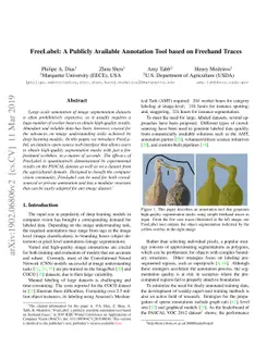 FreeLabel: A Publicly Available Annotation Tool based on Freehand Traces