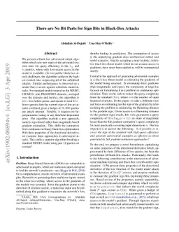 There are No Bit Parts for Sign Bits in Black-Box Attacks