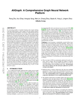 AliGraph: A Comprehensive Graph Neural Network Platform