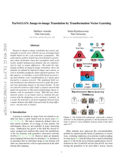 TraVeLGAN: Image-to-image Translation by Transformation Vector Learning