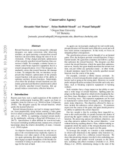 Conservative Agency via Attainable Utility Preservation