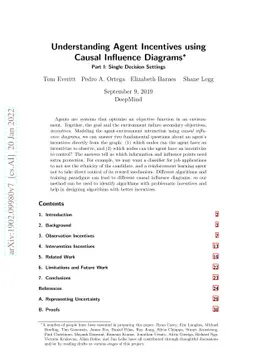 Understanding Agent Incentives using Causal Influence Diagrams. Part I:
  Single Action Settings