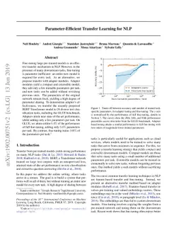 Parameter-Efficient Transfer Learning for NLP