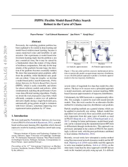 PIPPS: Flexible Model-Based Policy Search Robust to the Curse of Chaos