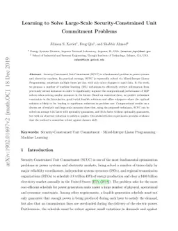 Learning to Solve Large-Scale Security-Constrained Unit Commitment
  Problems