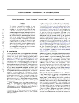 Neural Network Attributions: A Causal Perspective