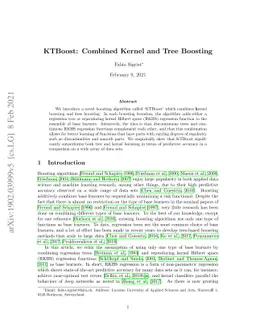 KTBoost: Combined Kernel and Tree Boosting