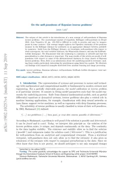 On the well-posedness of Bayesian inverse problems