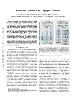 Labeler-hot Detection of EEG Epileptic Transients
