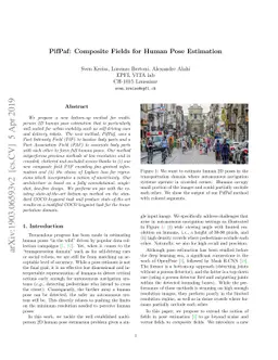 PifPaf: Composite Fields for Human Pose Estimation