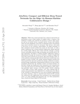 AttoNets: Compact and Efficient Deep Neural Networks for the Edge via
  Human-Machine Collaborative Design