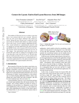 Corners for Layout: End-to-End Layout Recovery from 360 Images