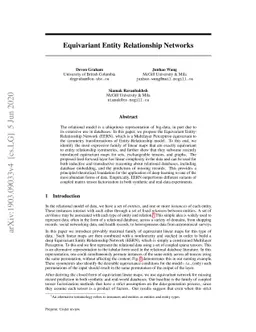 Equivariant Entity-Relationship Networks