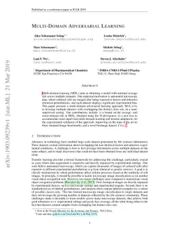 Multi-Domain Adversarial Learning