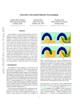 Generative Adversarial Minority Oversampling