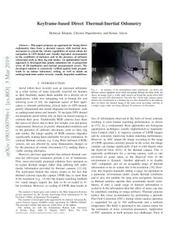 Keyframe-based Direct Thermal-Inertial Odometry