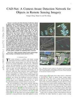 CAD-Net: A Context-Aware Detection Network for Objects in Remote Sensing
  Imagery