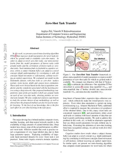 Zero-Shot Task Transfer