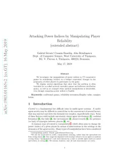 Attacking Power Indices by Manipulating Player Reliability