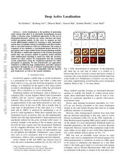 Deep Active Localization